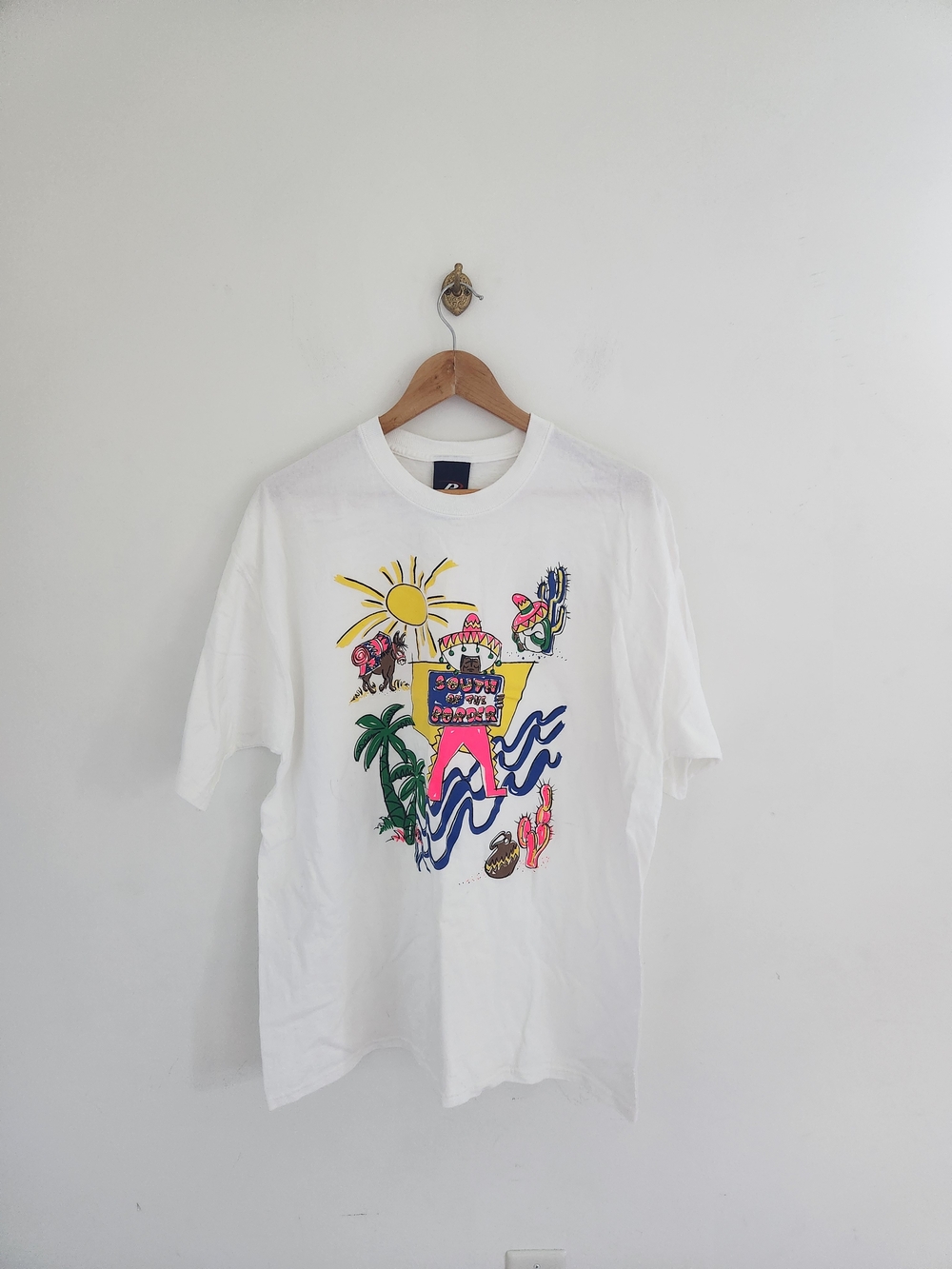 Pro Player Vintage 90's Graphic Tee "South Of The Border" Sixe XL